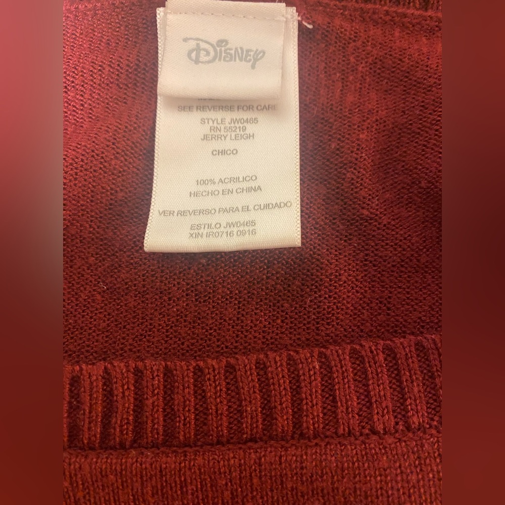 DISNEY MINNIE MOUSE SWEATER SMALL - Picture 4 of 5